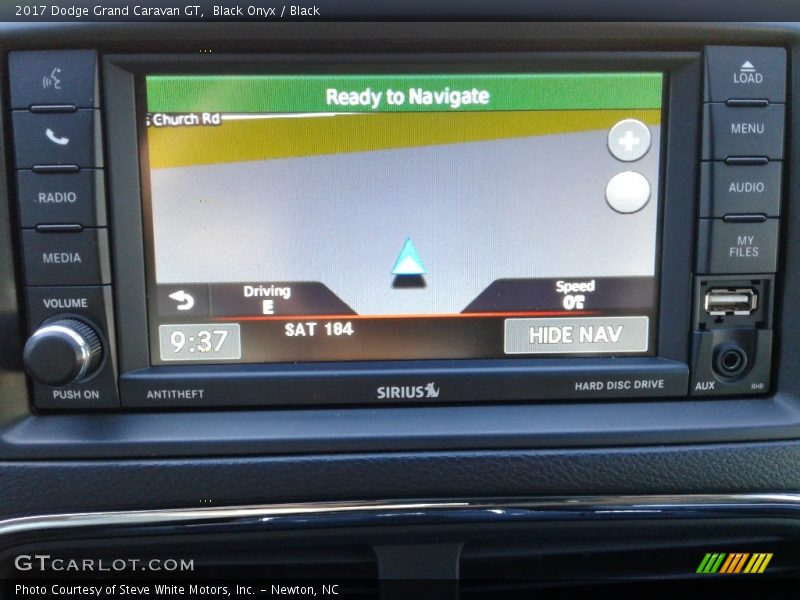 Black Onyx / Black 2017 Dodge Grand Caravan GT