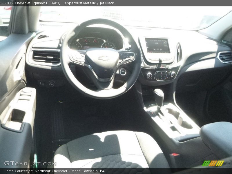 Pepperdust Metallic / Jet Black 2019 Chevrolet Equinox LT AWD