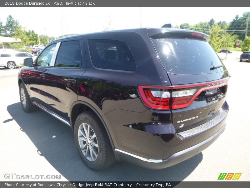 In–Violet / Black 2018 Dodge Durango SXT AWD