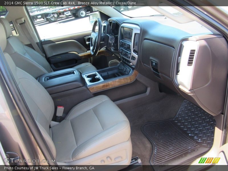Bronze Alloy Metallic / Cocoa/Dune 2014 GMC Sierra 1500 SLT Crew Cab 4x4