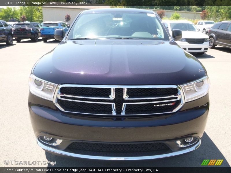 In–Violet / Black 2018 Dodge Durango SXT AWD