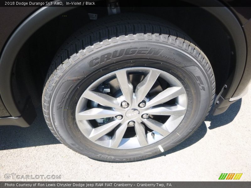 In–Violet / Black 2018 Dodge Durango SXT AWD