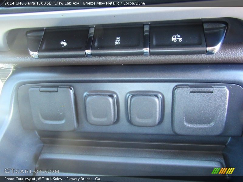 Bronze Alloy Metallic / Cocoa/Dune 2014 GMC Sierra 1500 SLT Crew Cab 4x4