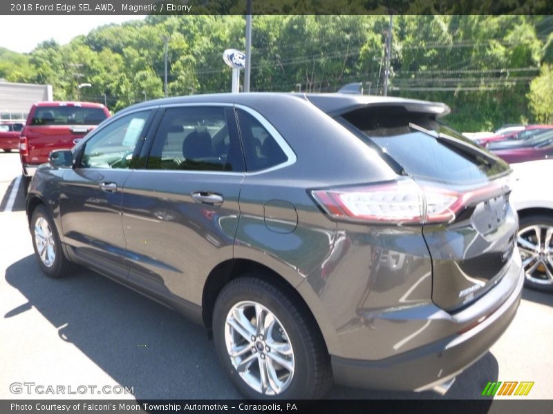 Magnetic / Ebony 2018 Ford Edge SEL AWD