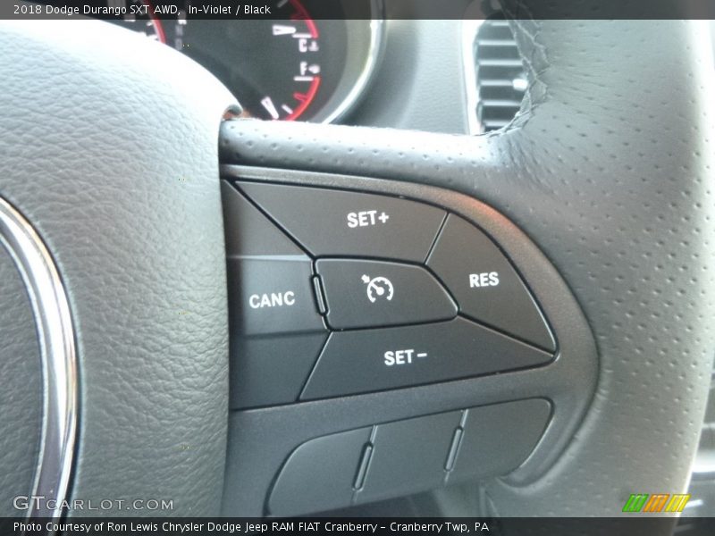 In–Violet / Black 2018 Dodge Durango SXT AWD