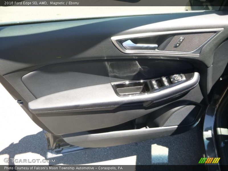 Magnetic / Ebony 2018 Ford Edge SEL AWD