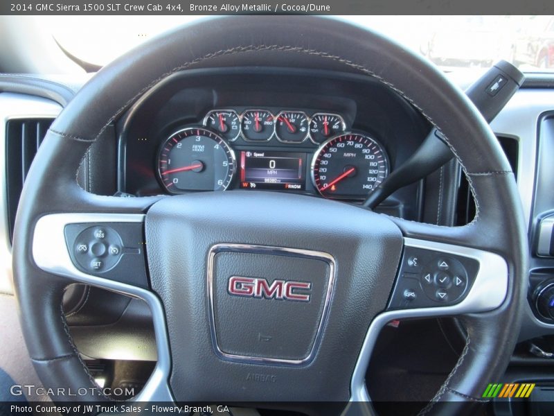 Bronze Alloy Metallic / Cocoa/Dune 2014 GMC Sierra 1500 SLT Crew Cab 4x4