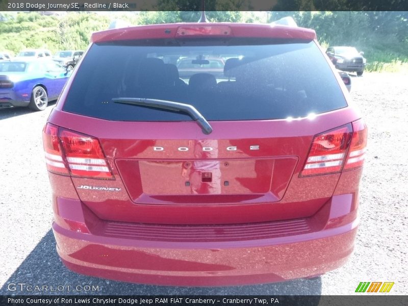 Redline / Black 2018 Dodge Journey SE