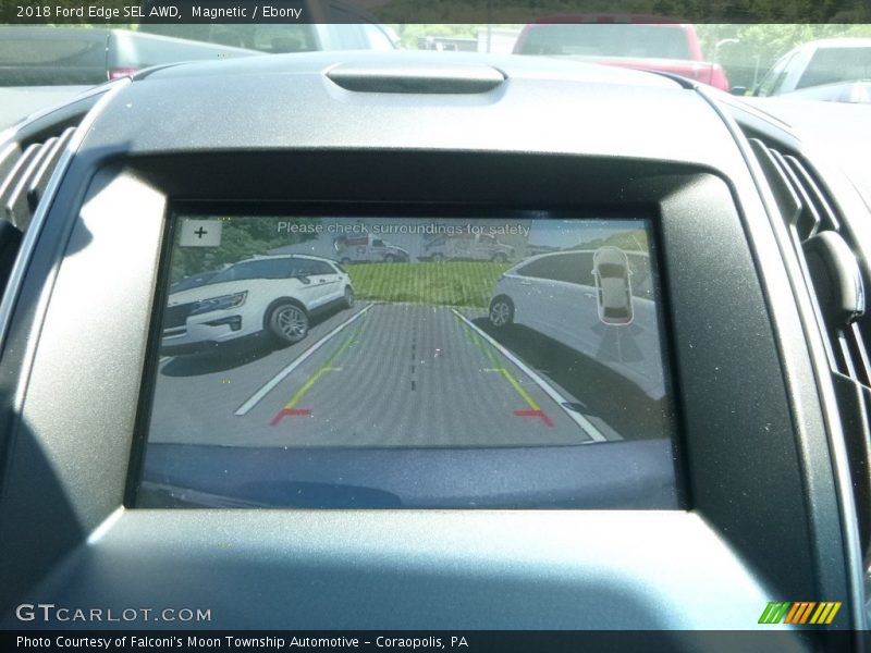 Magnetic / Ebony 2018 Ford Edge SEL AWD