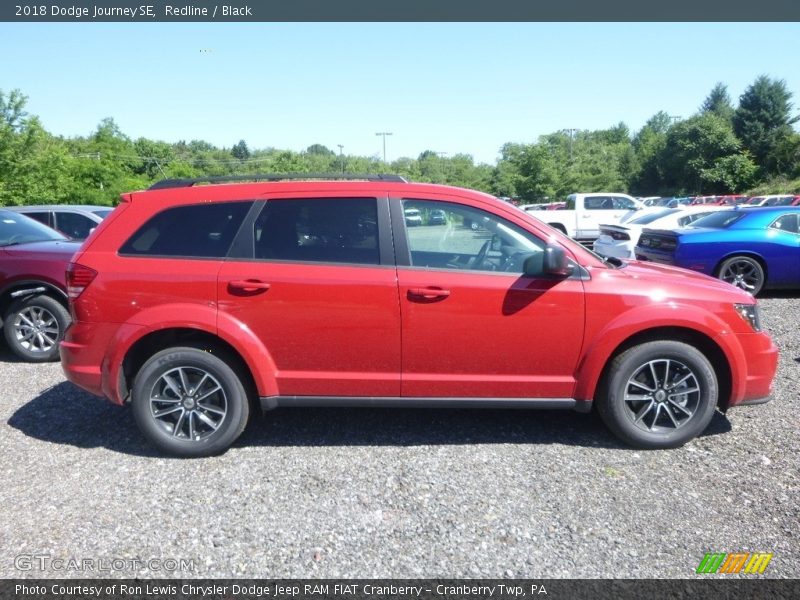 Redline / Black 2018 Dodge Journey SE