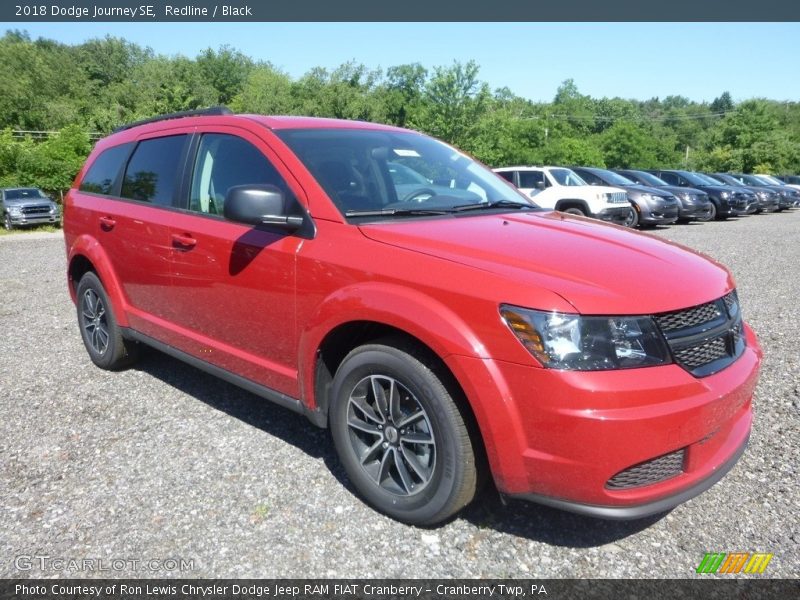 Redline / Black 2018 Dodge Journey SE