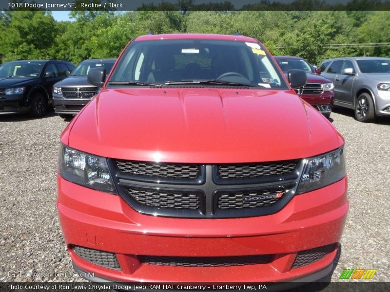 Redline / Black 2018 Dodge Journey SE