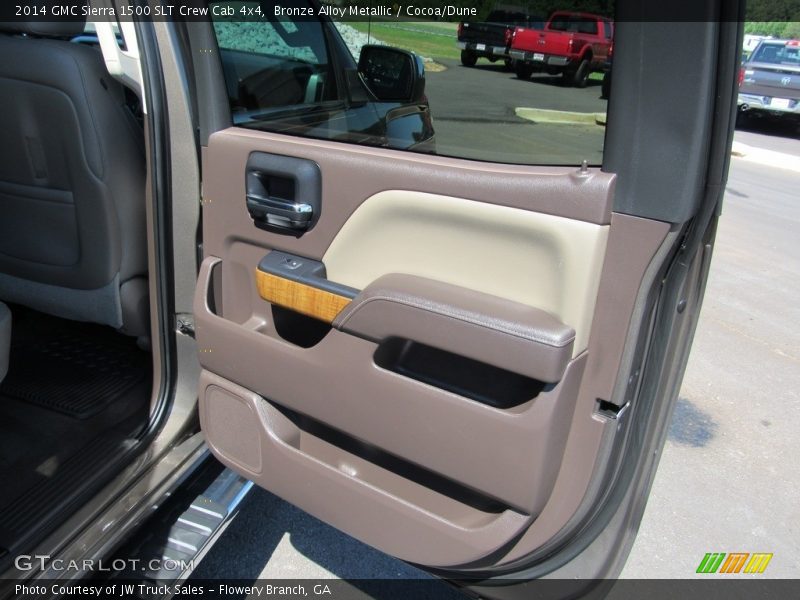 Bronze Alloy Metallic / Cocoa/Dune 2014 GMC Sierra 1500 SLT Crew Cab 4x4