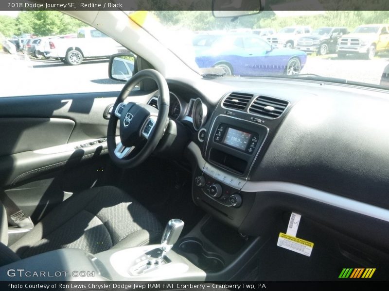 Redline / Black 2018 Dodge Journey SE