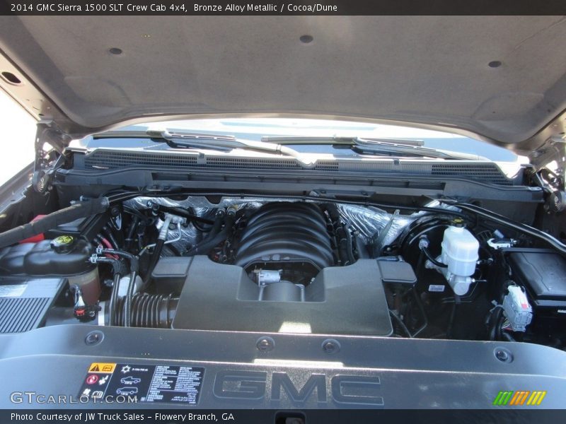 Bronze Alloy Metallic / Cocoa/Dune 2014 GMC Sierra 1500 SLT Crew Cab 4x4