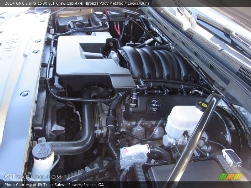 Bronze Alloy Metallic / Cocoa/Dune 2014 GMC Sierra 1500 SLT Crew Cab 4x4
