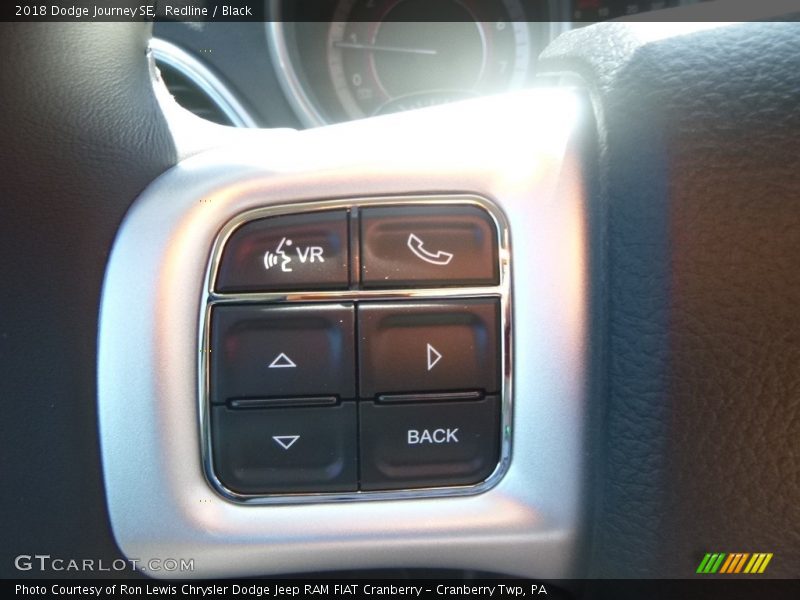 Redline / Black 2018 Dodge Journey SE