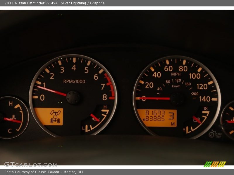 Silver Lightning / Graphite 2011 Nissan Pathfinder SV 4x4