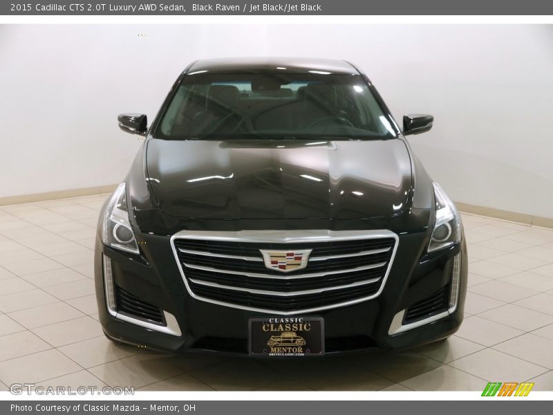 Black Raven / Jet Black/Jet Black 2015 Cadillac CTS 2.0T Luxury AWD Sedan