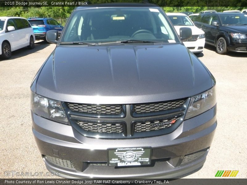 Granite Pearl / Black 2018 Dodge Journey SE