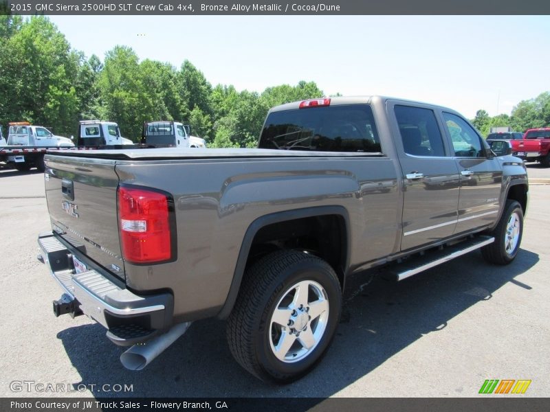 Bronze Alloy Metallic / Cocoa/Dune 2015 GMC Sierra 2500HD SLT Crew Cab 4x4