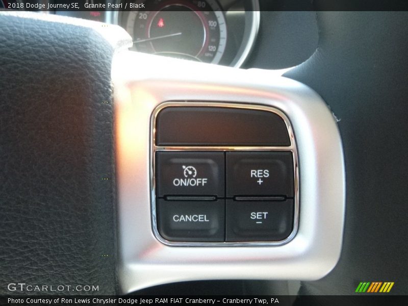 Granite Pearl / Black 2018 Dodge Journey SE