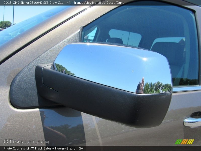 Bronze Alloy Metallic / Cocoa/Dune 2015 GMC Sierra 2500HD SLT Crew Cab 4x4
