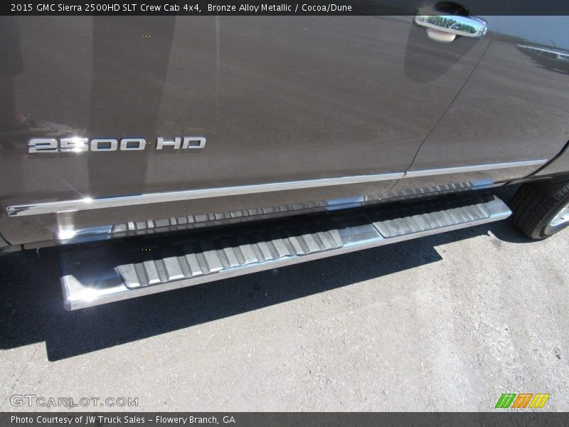 Bronze Alloy Metallic / Cocoa/Dune 2015 GMC Sierra 2500HD SLT Crew Cab 4x4
