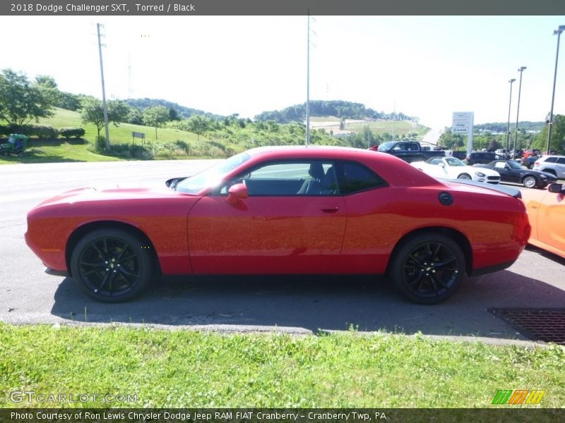 Torred / Black 2018 Dodge Challenger SXT