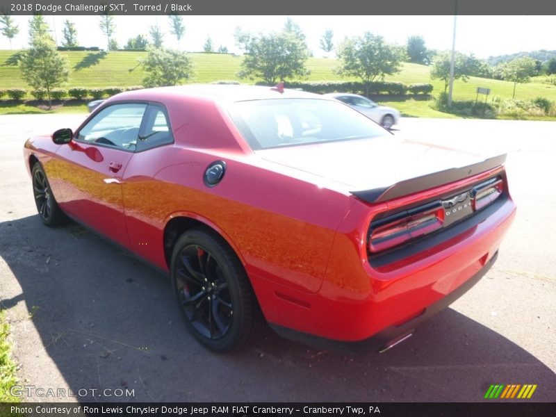 Torred / Black 2018 Dodge Challenger SXT