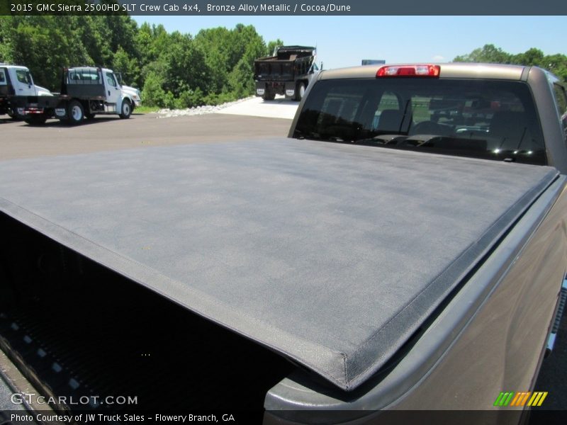 Bronze Alloy Metallic / Cocoa/Dune 2015 GMC Sierra 2500HD SLT Crew Cab 4x4