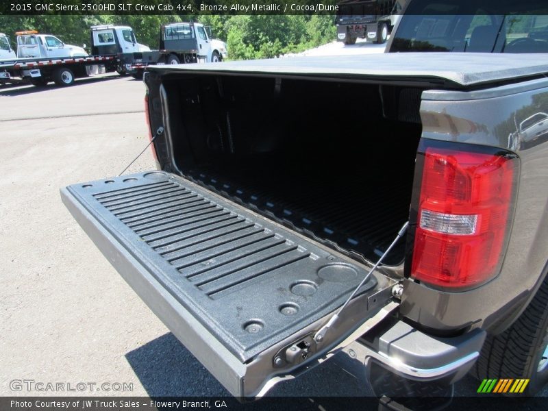 Bronze Alloy Metallic / Cocoa/Dune 2015 GMC Sierra 2500HD SLT Crew Cab 4x4
