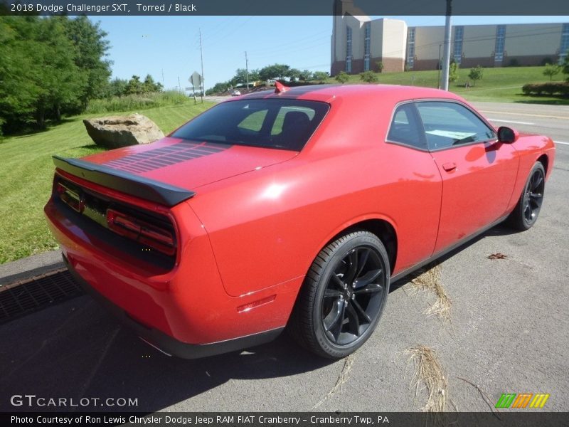 Torred / Black 2018 Dodge Challenger SXT