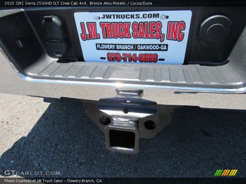 Bronze Alloy Metallic / Cocoa/Dune 2015 GMC Sierra 2500HD SLT Crew Cab 4x4