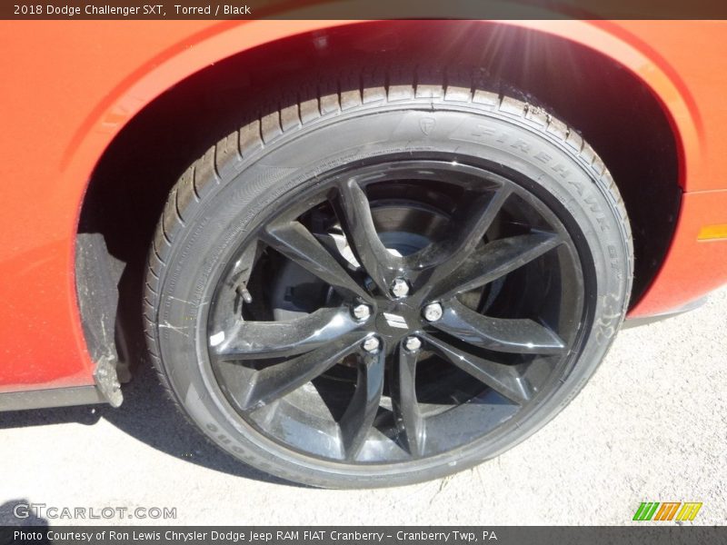 Torred / Black 2018 Dodge Challenger SXT