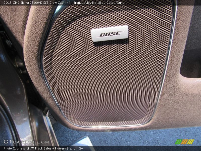 Bronze Alloy Metallic / Cocoa/Dune 2015 GMC Sierra 2500HD SLT Crew Cab 4x4