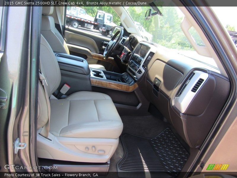 Bronze Alloy Metallic / Cocoa/Dune 2015 GMC Sierra 2500HD SLT Crew Cab 4x4