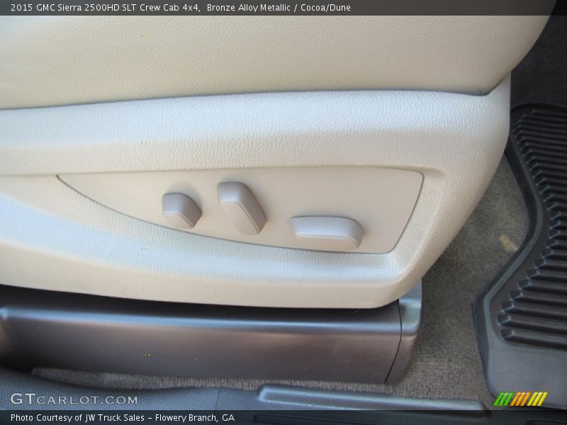 Bronze Alloy Metallic / Cocoa/Dune 2015 GMC Sierra 2500HD SLT Crew Cab 4x4