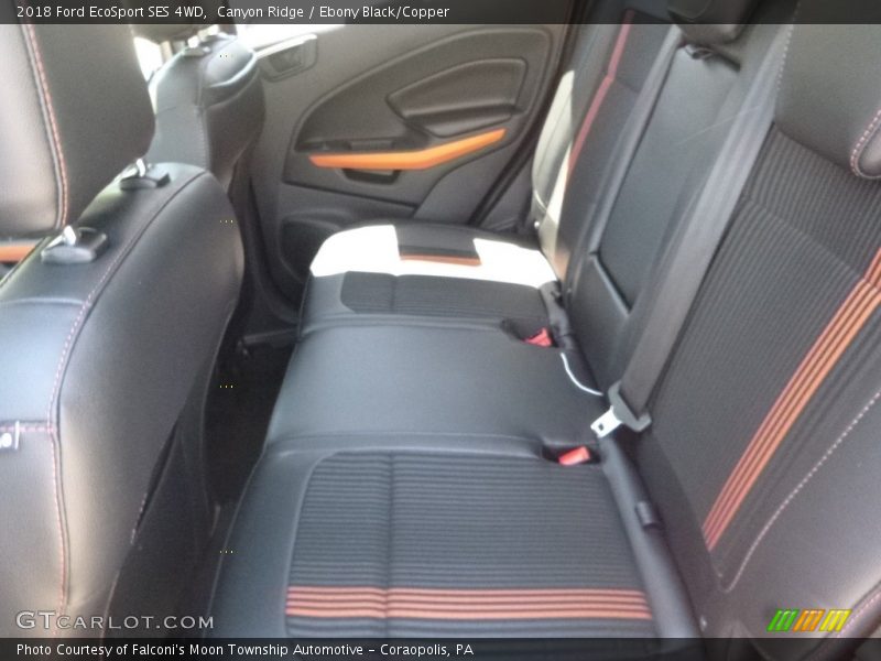 Canyon Ridge / Ebony Black/Copper 2018 Ford EcoSport SES 4WD