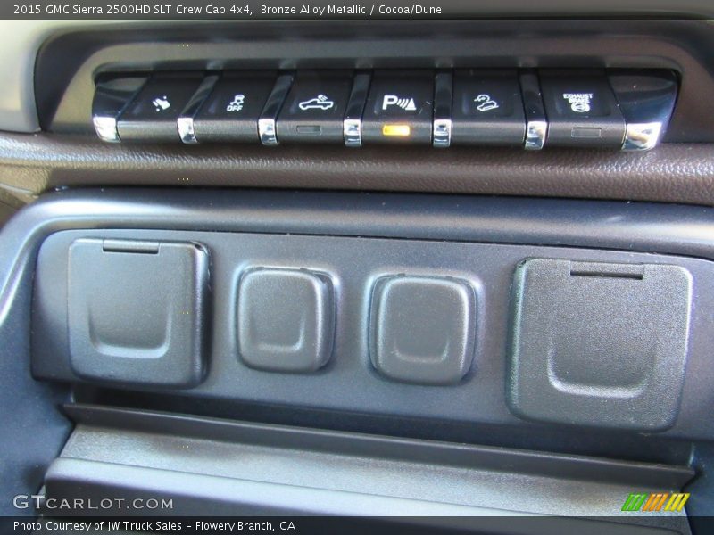 Bronze Alloy Metallic / Cocoa/Dune 2015 GMC Sierra 2500HD SLT Crew Cab 4x4