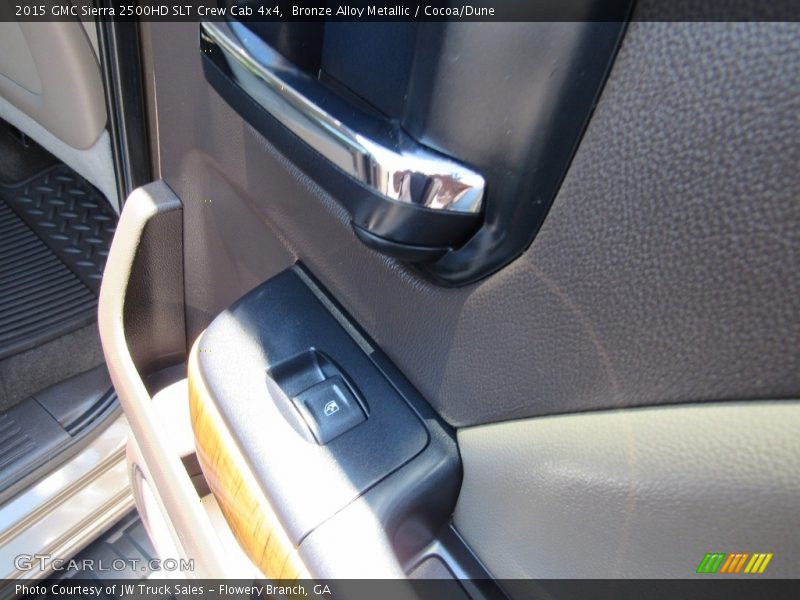 Bronze Alloy Metallic / Cocoa/Dune 2015 GMC Sierra 2500HD SLT Crew Cab 4x4