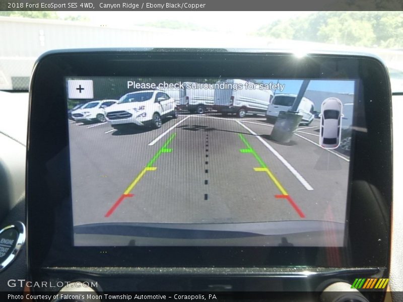 Canyon Ridge / Ebony Black/Copper 2018 Ford EcoSport SES 4WD