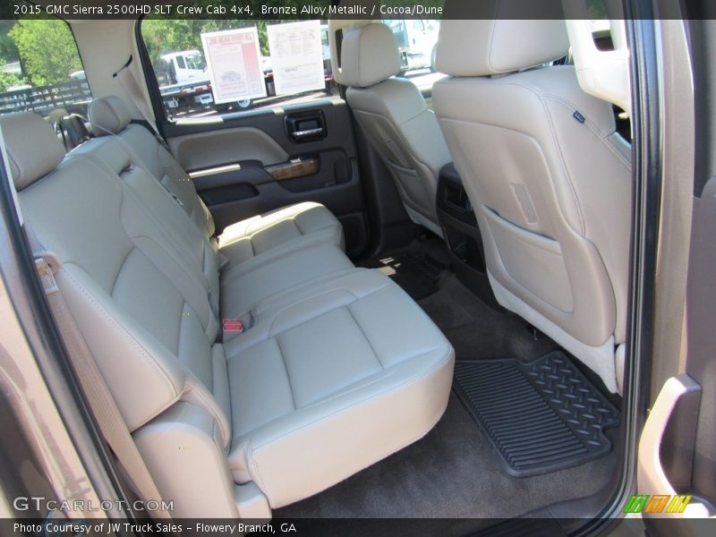 Bronze Alloy Metallic / Cocoa/Dune 2015 GMC Sierra 2500HD SLT Crew Cab 4x4