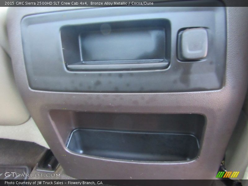 Bronze Alloy Metallic / Cocoa/Dune 2015 GMC Sierra 2500HD SLT Crew Cab 4x4