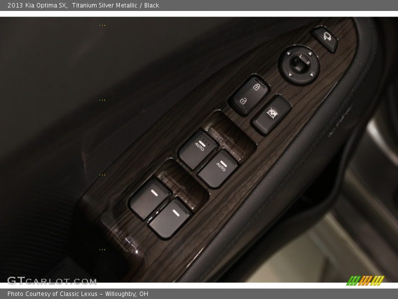 Titanium Silver Metallic / Black 2013 Kia Optima SX