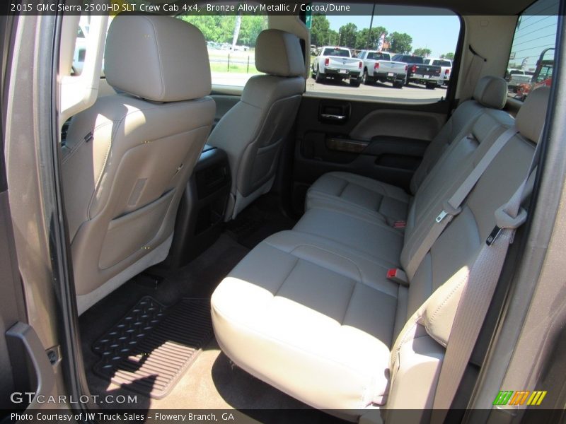 Bronze Alloy Metallic / Cocoa/Dune 2015 GMC Sierra 2500HD SLT Crew Cab 4x4