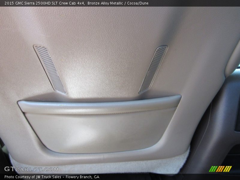 Bronze Alloy Metallic / Cocoa/Dune 2015 GMC Sierra 2500HD SLT Crew Cab 4x4