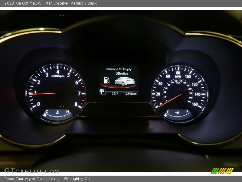 Titanium Silver Metallic / Black 2013 Kia Optima SX