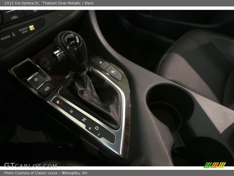 Titanium Silver Metallic / Black 2013 Kia Optima SX