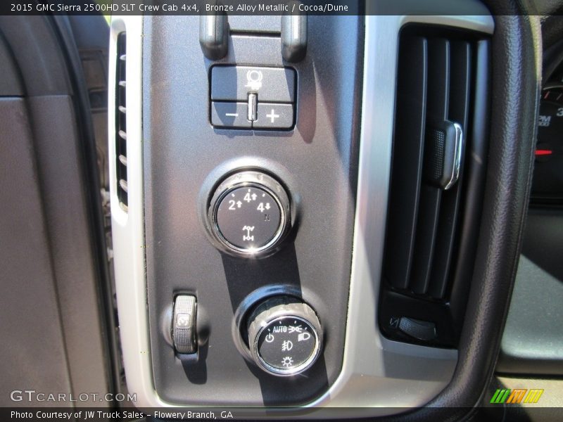 Bronze Alloy Metallic / Cocoa/Dune 2015 GMC Sierra 2500HD SLT Crew Cab 4x4